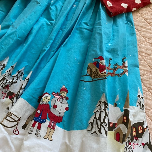 Eleanor Rose Red and White Polka Dot Dress - Picture 2 of 5